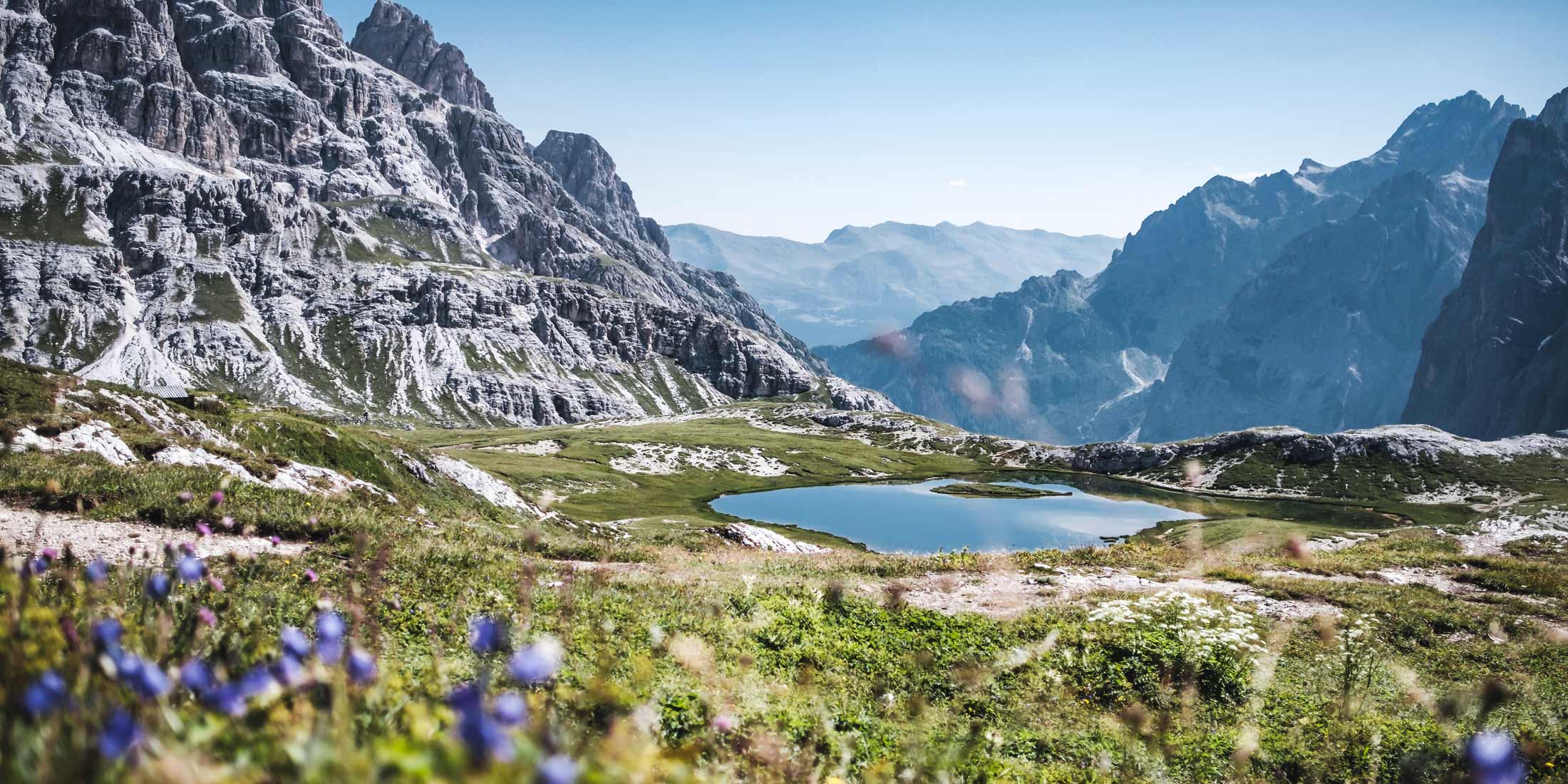 Alpenlandschaft als Symbol für Klimaschutz.